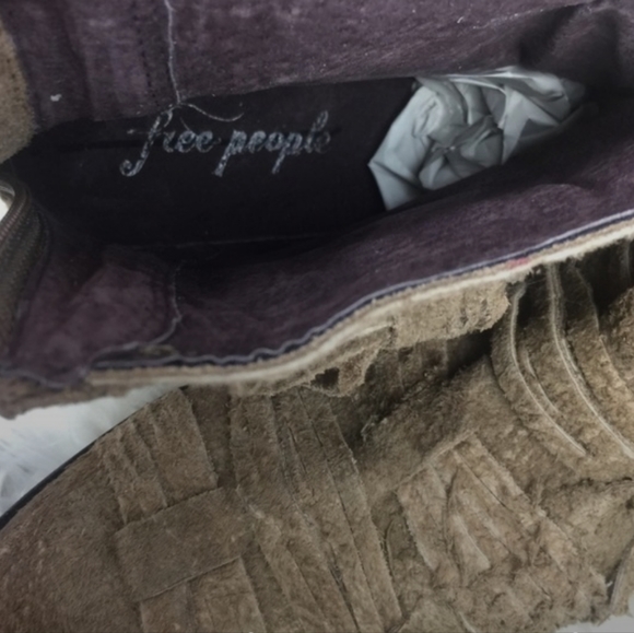FREE PEOPLE DECADES FRINGE ANKLE BOOT  6 - Picture 8 of 9